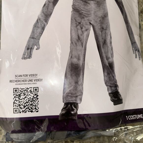 Alien Illusion Space Visitor Suit Yourself Fancy Halloween Child Costume XL - Picture 5 of 5